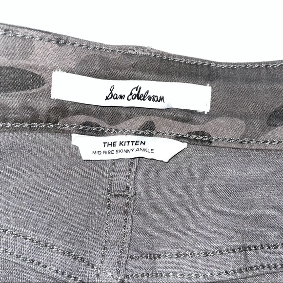Sam Edelman The Kitten Camo Jeans - Picture 6 of 9